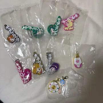 캐릭터 스트랩 8개 세트