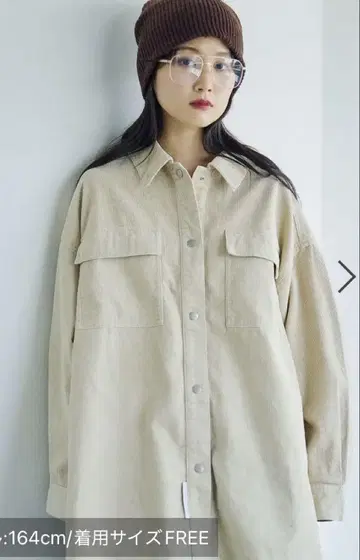 코듀로이 BIG 셔츠