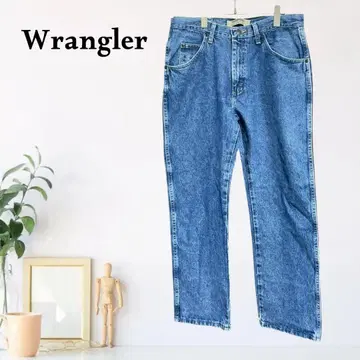 zB1187 [ L ] Wrangler 하이웨스트 리지드 데님