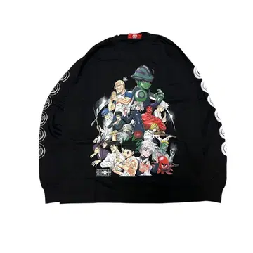XL HUNTER x HUNTER 긴팔 티셔츠