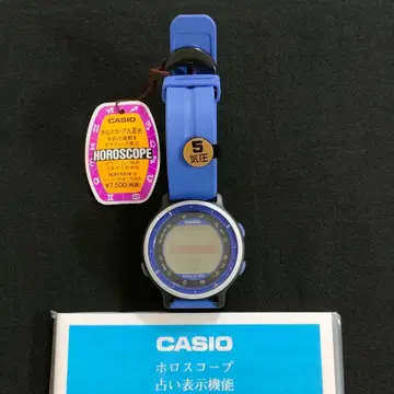 새상품 CASIO 호로스코프 손목시계 레트로 당시물 점성술 카시오 디지털