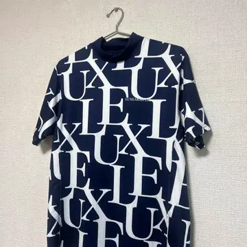 초레어 luxeakmplus luxspo 티셔츠 올 패턴 모크넥