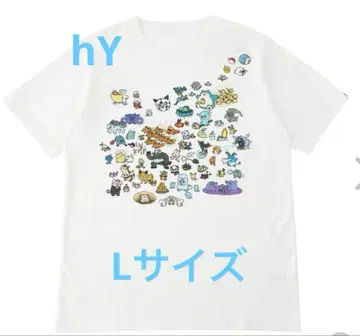 포켓몬 센터 T셔츠 도망 L 미개봉 새상품