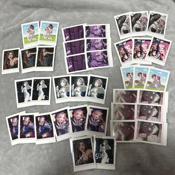 ALIENSTAGE 파샤코레 미지 수아 현아 39장 세트 금박 유