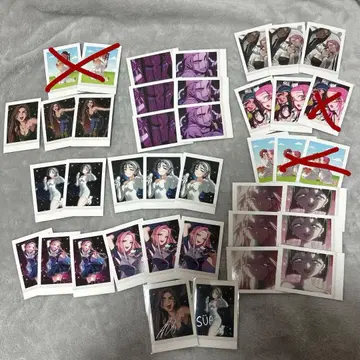 ALIENSTAGE 파샤코레 미지 수아 현아 34장 세트 금박 있음