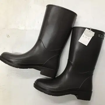 avv 레인부츠 22.5cm~23cm 다크 브라운