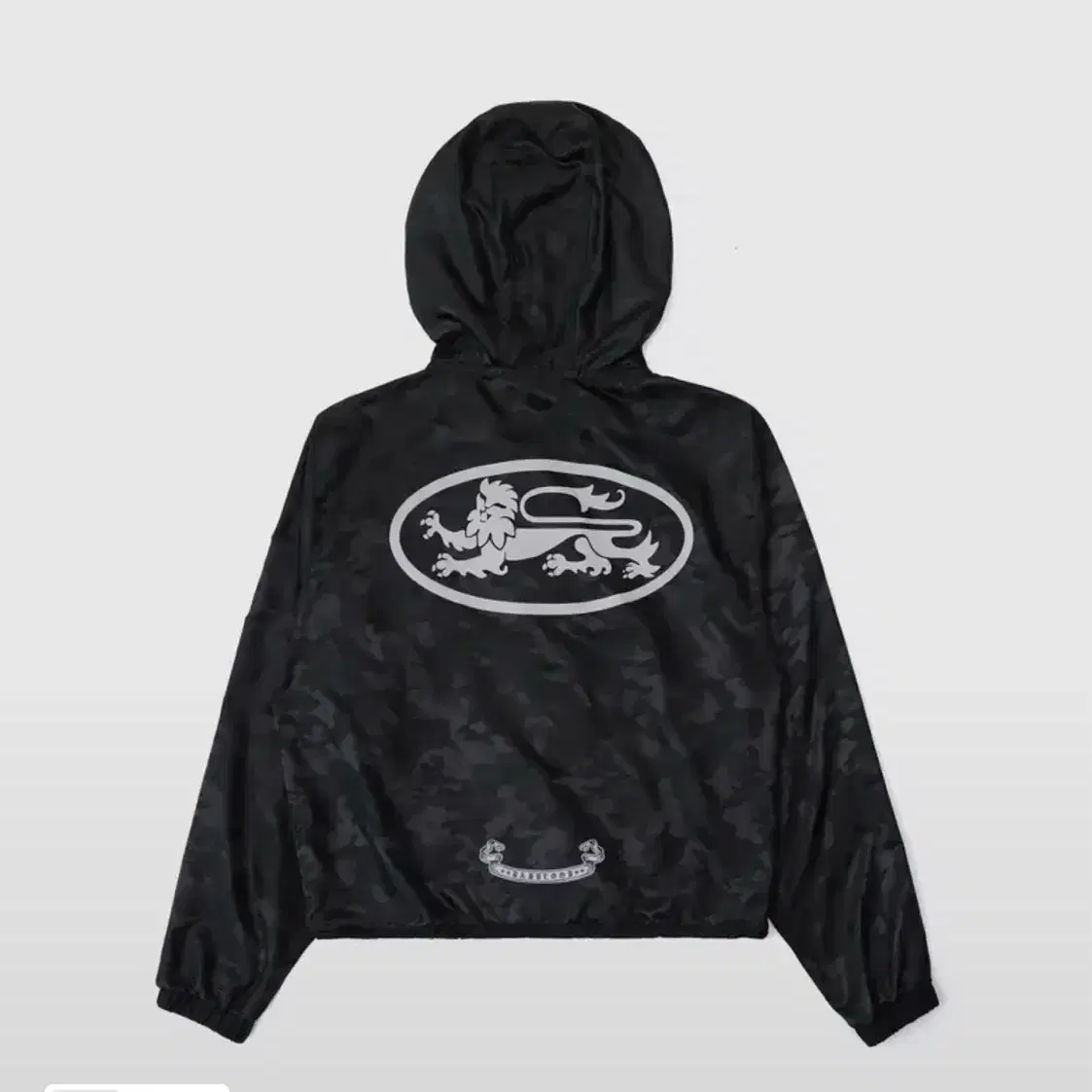 Bad Blood Nylon Hooded Zip-up - Black Camo | Bunjang Global