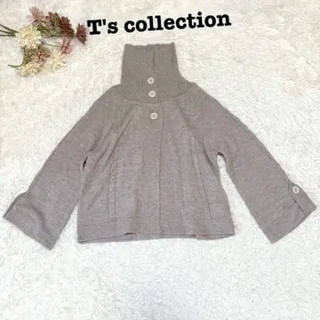s.1912 [티즈 컬렉션] 긴팔 니트 가디건 터틀넥
