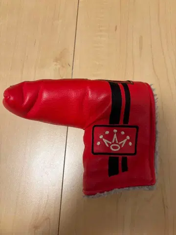 Scotty Cameron Milled 퍼터용 골프헤드커버 빨간색