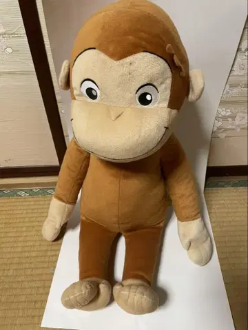호기심 많은 조지 봉제 인형 약 60cm