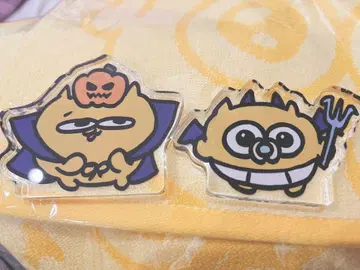 운타 고양이 아크릴 블록 2개