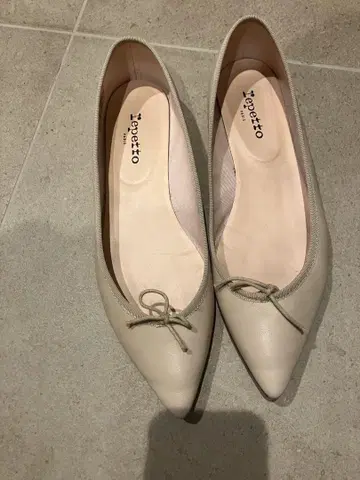repetto 베이지 플랫슈즈 41