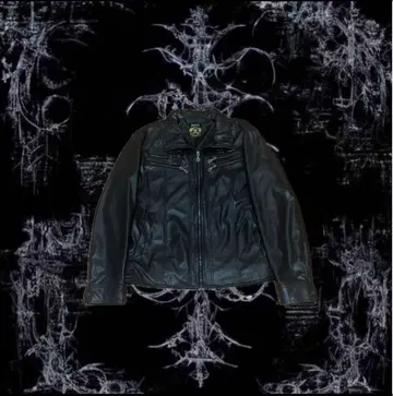 헤이세이 archive 00s 가죽 자켓 grunge punk y2k