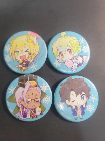 fgo fate 겨울 축제 캔뱃지 세트