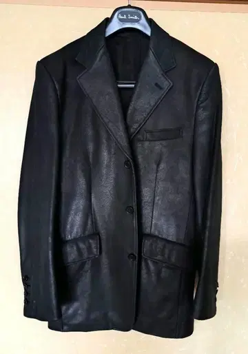 Paul Smith 블랙 양가죽 레더 자켓