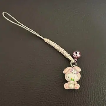 지역 한정 키티 홋카이도 매듭 눈 토끼 스트랩 라벤더 2006