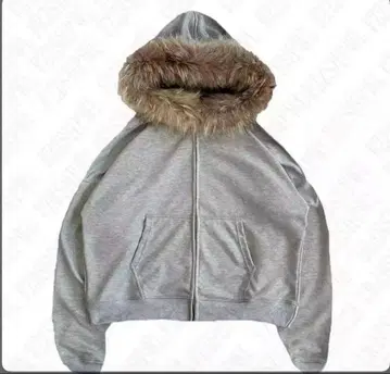 퍼 지퍼 후드티 y2k cozy corruptkid nana 그런지