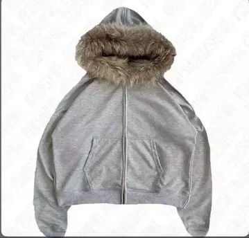 퍼 지퍼 후드티 y2k cozy corruptkid nana 그런지