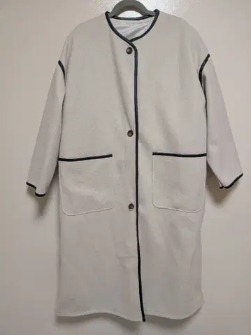 moment+ 노카라 코트 퀼팅 이너 코트 포함