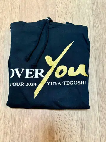 테고시 유야 OVER YOU TOUR 2024 후드티