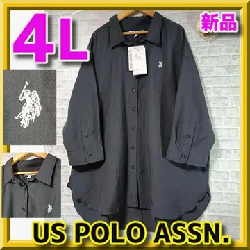 새상품 택 포함 빅 사이즈 US POLO ASSN. 캐주얼 셔츠 4L