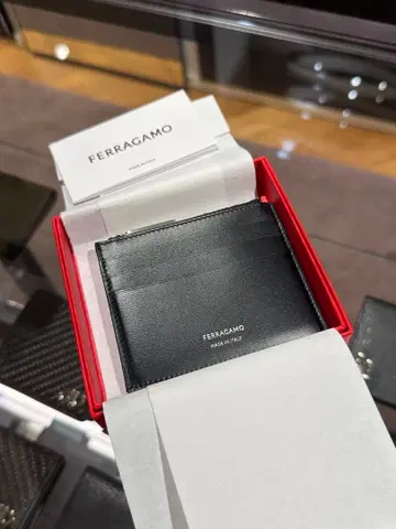 FERRAGAMO 로고 카드 케이스