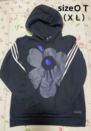 레어 마리메꼬 아디다스 콜라보 후드티 XL OT