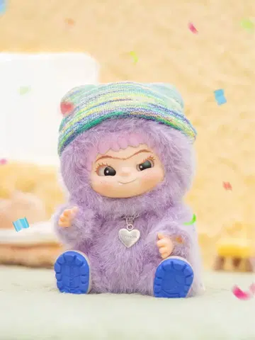 wakuku FUZZY TRENDY FUN PARTY 보라색