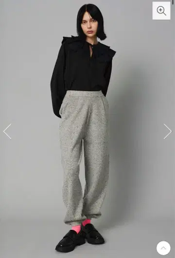 herin.cye Nep cocoon knit pants 니트 팬츠