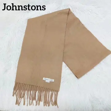 [ 새상품급 ] Johnstons  머플러 캐시미어 베이지