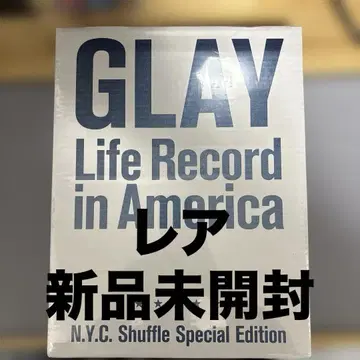 [ 미개봉 새상품 ] GLAY Life Record in America