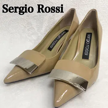 미사용급 sergio rossi 스틸레토 하이힐 36 sr1