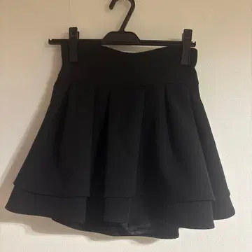 미셸 마카롱 슬림 레그 스커트 S 블랙