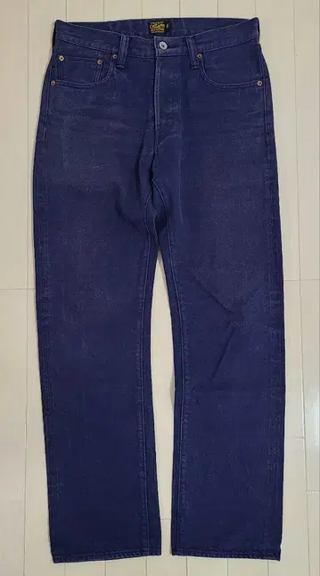 COOTIE 셀비지 컬러 데님