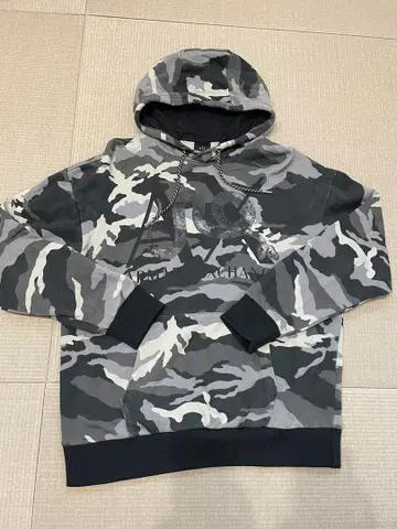 Armani Exchange 카모플라쥬 후드티