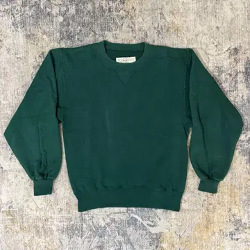 L.L.BEAN 러셀 미국제 맨투맨 그린 U.S. S 사이즈