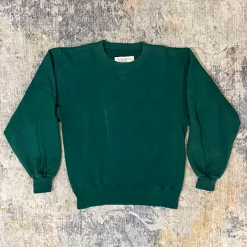 L.L.BEAN 러셀 미국제 맨투맨 그린 U.S. S 사이즈