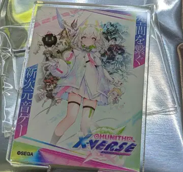 CHUNITHM X-VERSE 포스터풍 아크릴 스탠드