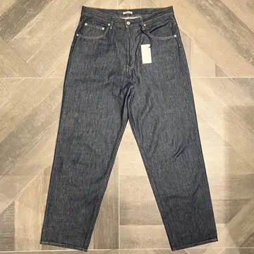 택 포함 AURALEE/Hard Twist Denim Wide Pants