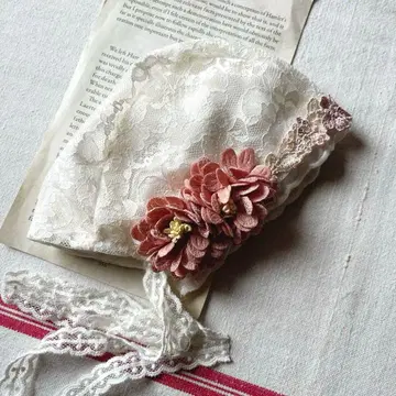 꽃 레이스 보닛 브라이스 아웃핏 핸드메이드 네오 브라이스 의류