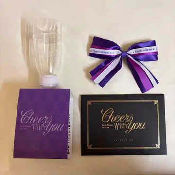 후와 미나토 cheers with you 응원봉 응원봉 리본