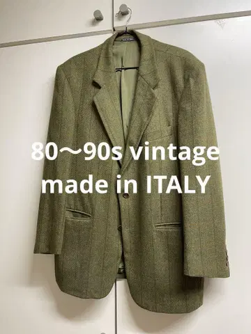 80s 90s 빈티지 made in ITALY 테일러드 자켓