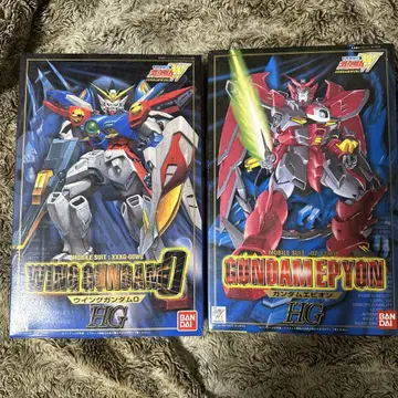 HG 윙건담 제로 & 건담 에피온 1/100