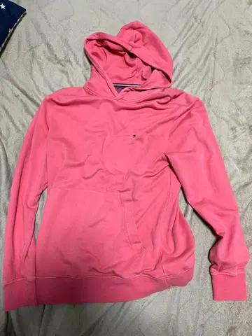 TOMMY HILFIGER 핑크 후드티 M