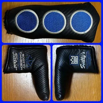 초레어 극상품 스코티 커스텀샵 터보 블루 퍼터 커버 파랑