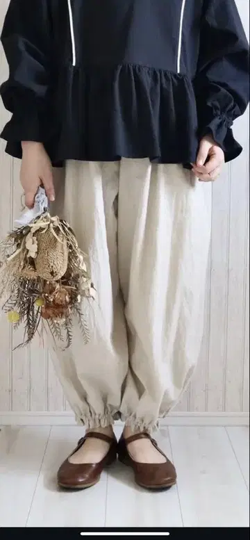 핸드메이드 작가님 드로워즈 팬츠
