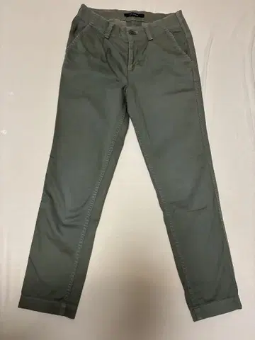 존불 Johnbull 여성용 치노 팬츠 올리브 SS 사이즈