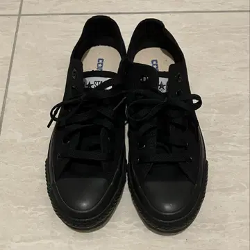 CONVERSE ALL STAR 블랙 스니커즈 23.5cm
