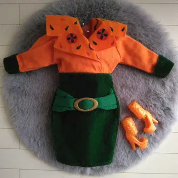 바비 옷 갈아입기 의류 벨벳 원피스