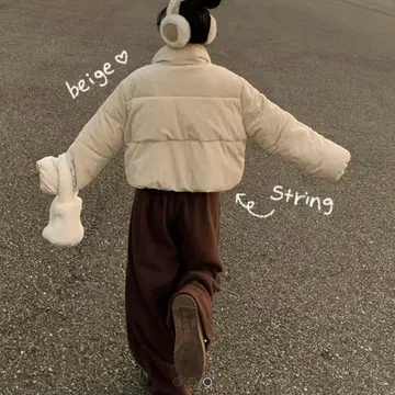 amood 다운 자켓 코듀로이 ABLY anyonemore